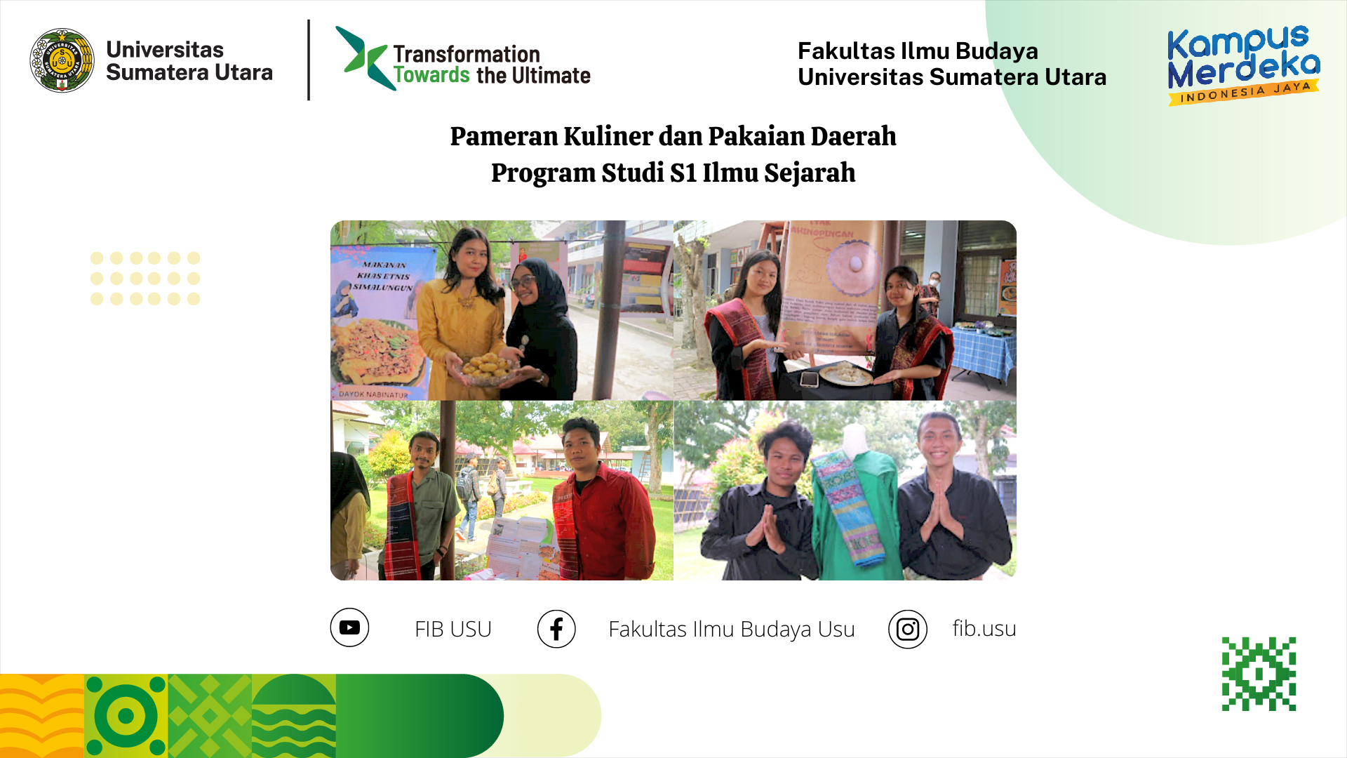 Pameran Kuliner dan Pakaian Daerah